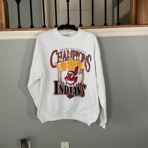 Cleveland Indian‘s American league champions crewneck